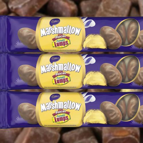 Cadbury Launches Marshmallow 'Pineapple Lumps'