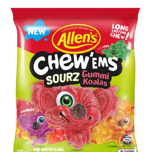 Allen's Is Releasing NEW Chew‘Ems Gummi Koalas and Chew‘Ems Sourz Gummi Koalas!