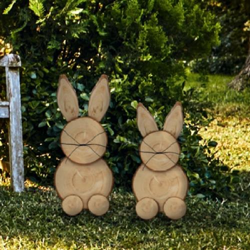 The Cutest DIY Backyard Bunny For Easter!