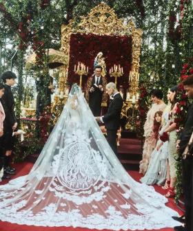 Kourtney Kardashian and Travis Barker Get Married For The THIRD TIME In Italy!