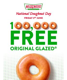 FREE Krispy Kreme's For National Doughnut Day!
