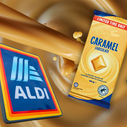 Aldi Adds Cadbury Caramilk Knock-Off To It's 'Cheap But Bloody Brilliant' Product Portfolio...
