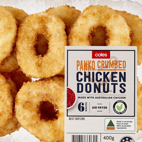 Coles Is Selling Chicken Donuts?!