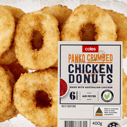 Coles Is Selling Chicken Donuts?!