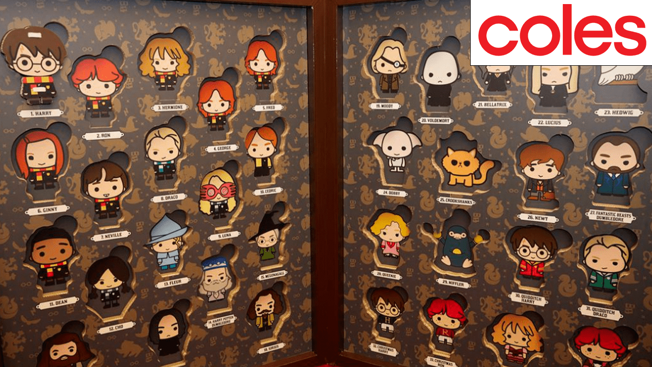 Coles Launches New Collectables Range Harry Potter Edition!