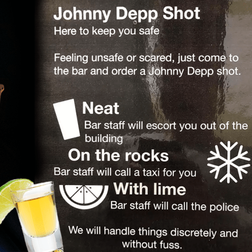 Hey Guys, You Can Now Ask For The 'Johnny Depp Shot'