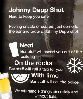 Hey Guys, You Can Now Ask For The 'Johnny Depp Shot'
