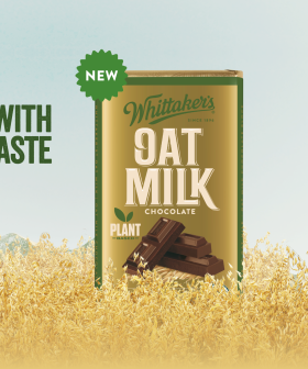 Whittaker's Have Released An OAT MILK CHOCOLATE BAR!