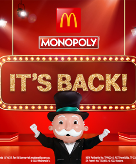 Maccas Monopoly Is Back!