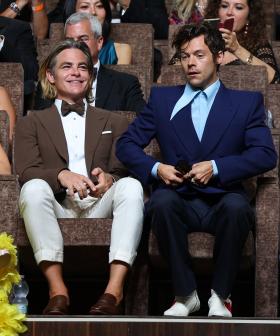 Chris Pine Has Set The Record Straight About The Styles Spit!