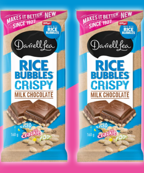 Rice Bubbles & Darrell Lea Have Created A Chocolate Sensation!