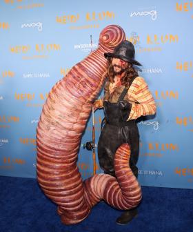Heidi Klum Wins Halloween By Dressing Up As A Worm!