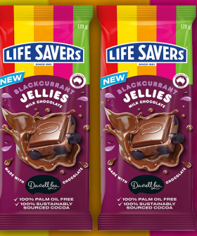 Darrell Lea & Life Savers Have Released A Blackcurrant Jellies Block!