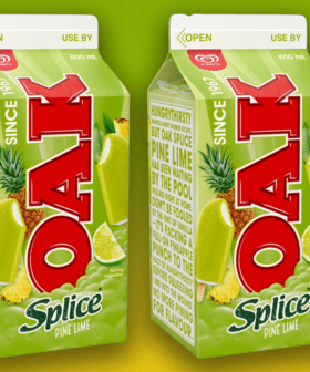 Oak's Has Released A Splice Pine Lime Flavoured Milk!