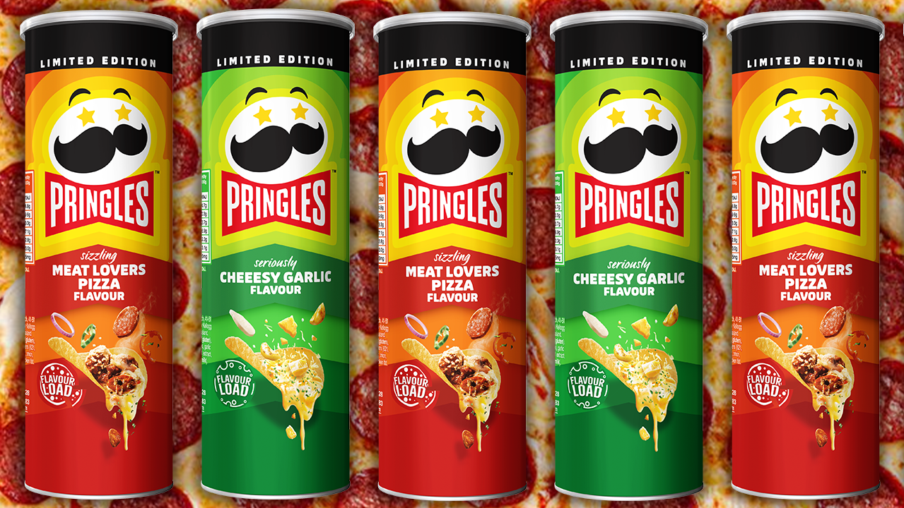 Tickle Your Tastebuds With The Limited-Edition Pizza Pringles!