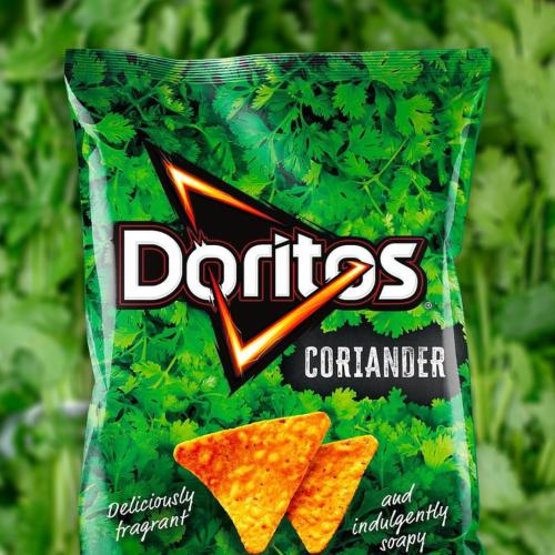 Doritos Have Just Dropped Coriander-Flavoured Corn Chips And We Can Already Taste Soap