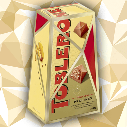 Toblerone Unveils All-New Diamond Shaped Praline