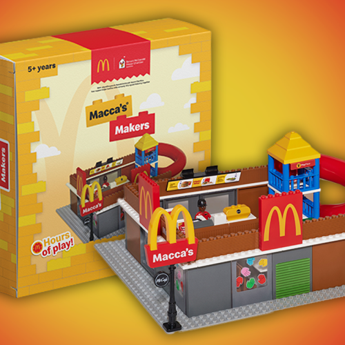 Maccas Is Launching Their Own Version Of LEGO: 'Macca's Makers'