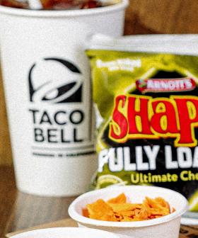 Taco Bell Just Released A Burrito With Arnott's Shapes Inside And (drools on keyboard)