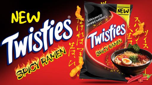 Twisties Launch New Fiery Flavour: Spicy Ramen!