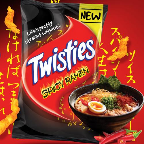 Twisties Launch New Fiery Flavour: Spicy Ramen!