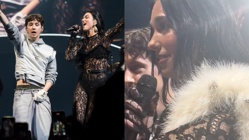 Dua Lipa & Troye Sivan Hand Out USB with Unreleased Collab, Asks Melbourne Fan To ‘Leak It’