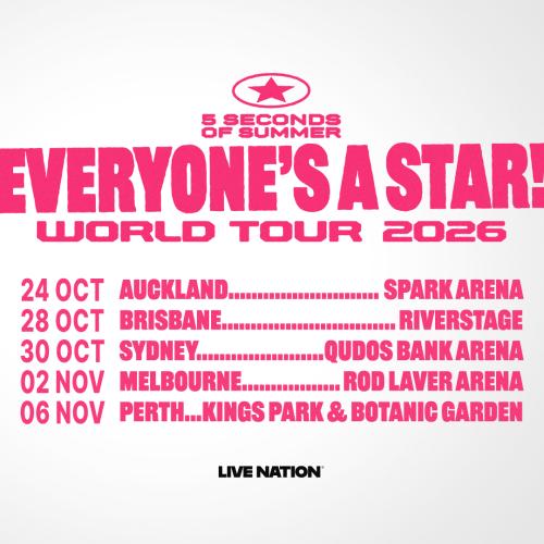 Win tickets to see 5 Seconds of Summer!