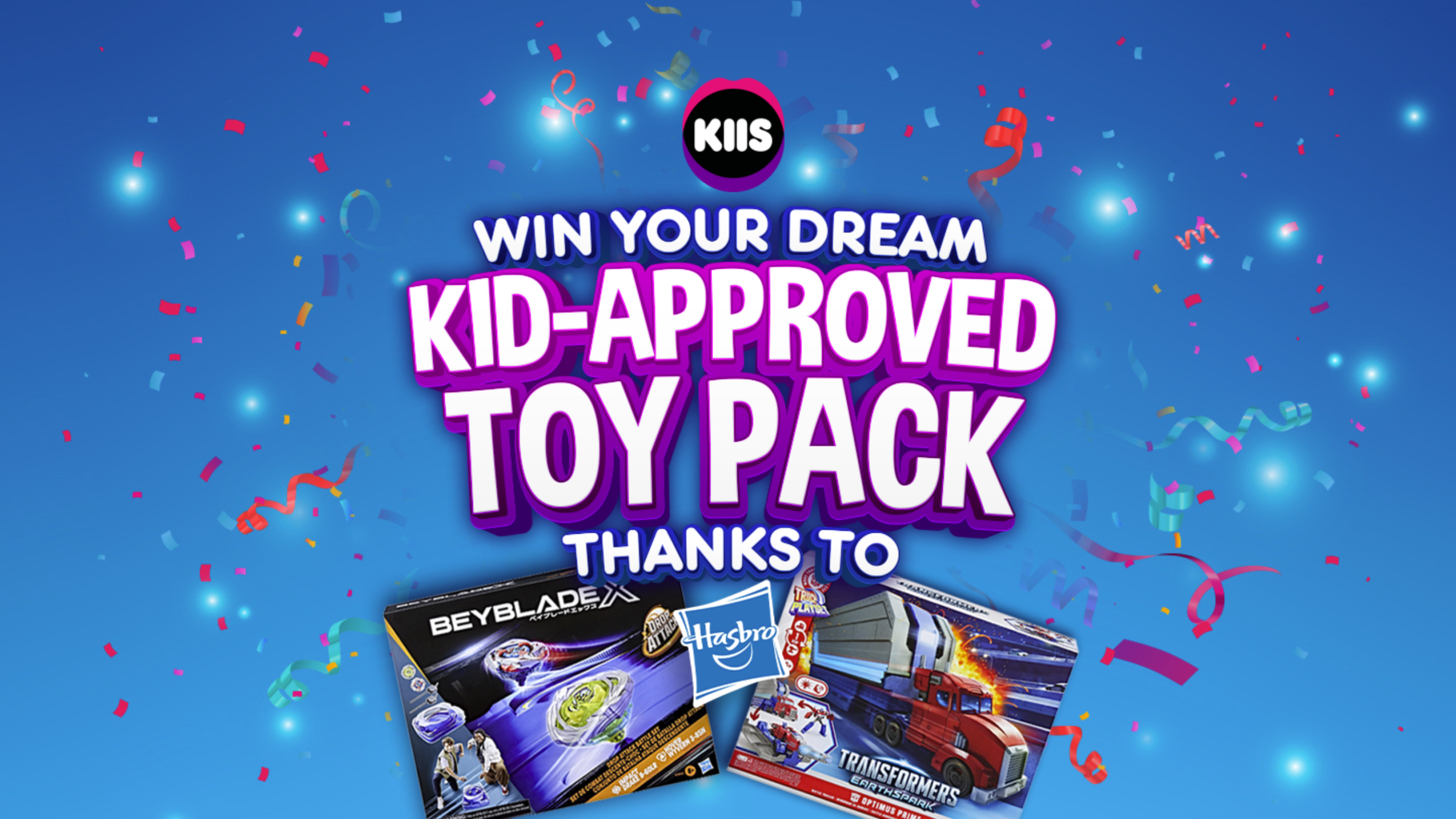 Win a Kid-Approved Hasbro Toy Pack!